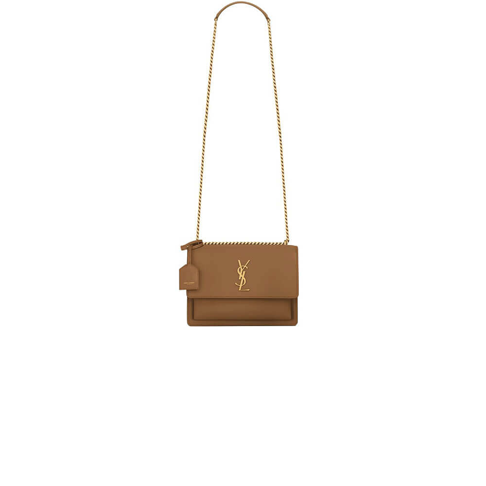 YSL sunset medium leather shoulder bag
