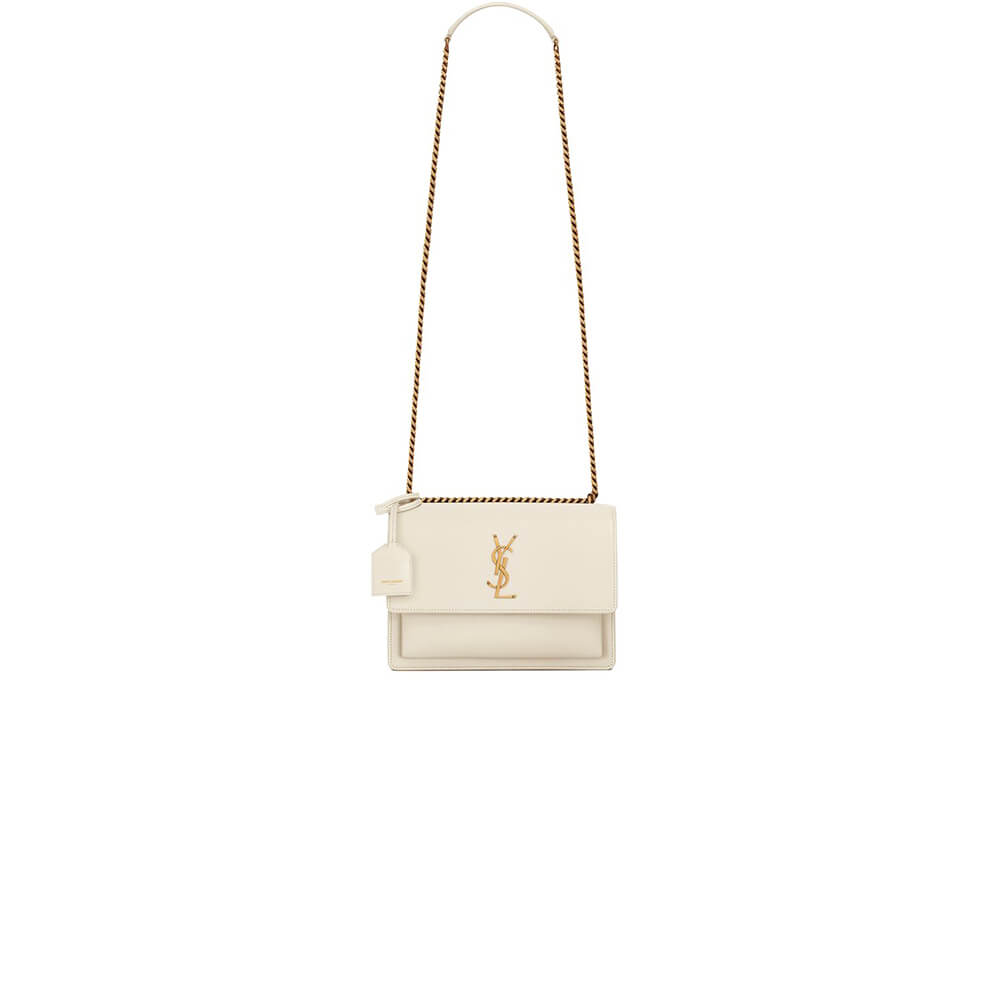 YSL sunset medium leather shoulder bag