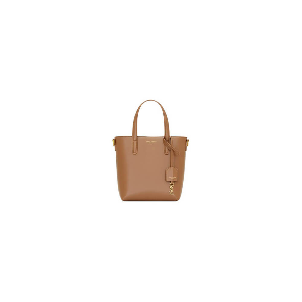 MINI TOY SHOPPING SAINT LAURENT IN BOX LEATHER