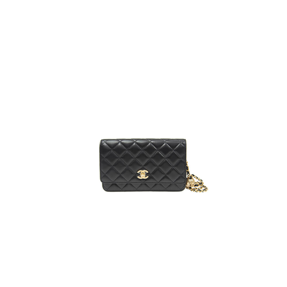 Ch*el classic chain wallet