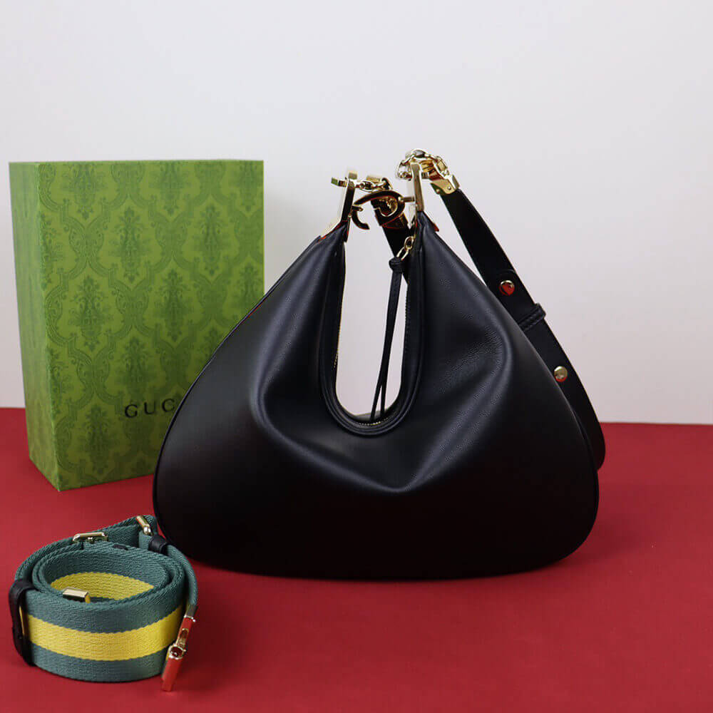 G*u*i attache large shoulder bag
