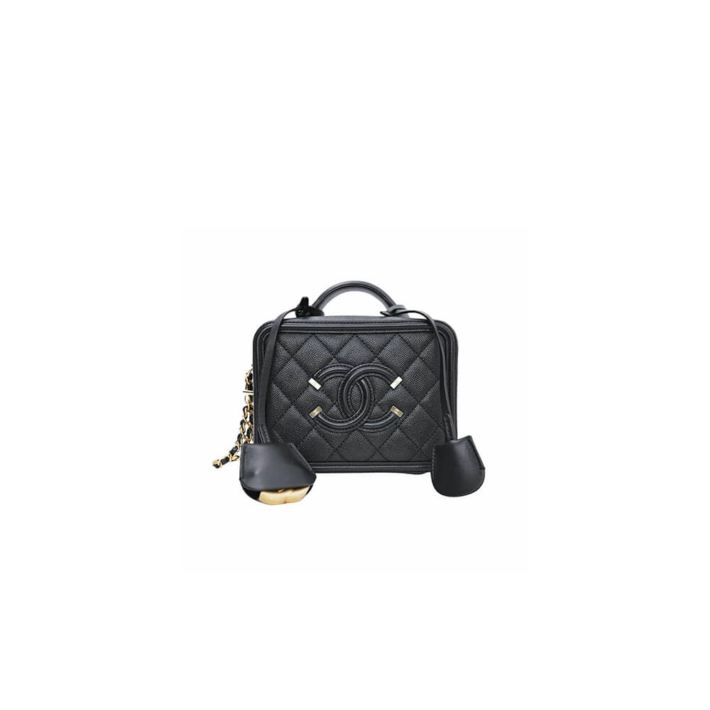 Ch*el medium filigree makeup case