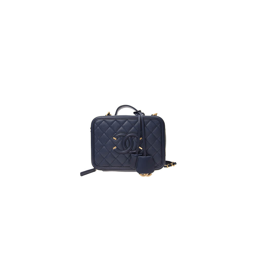 Ch*el medium filigree makeup case