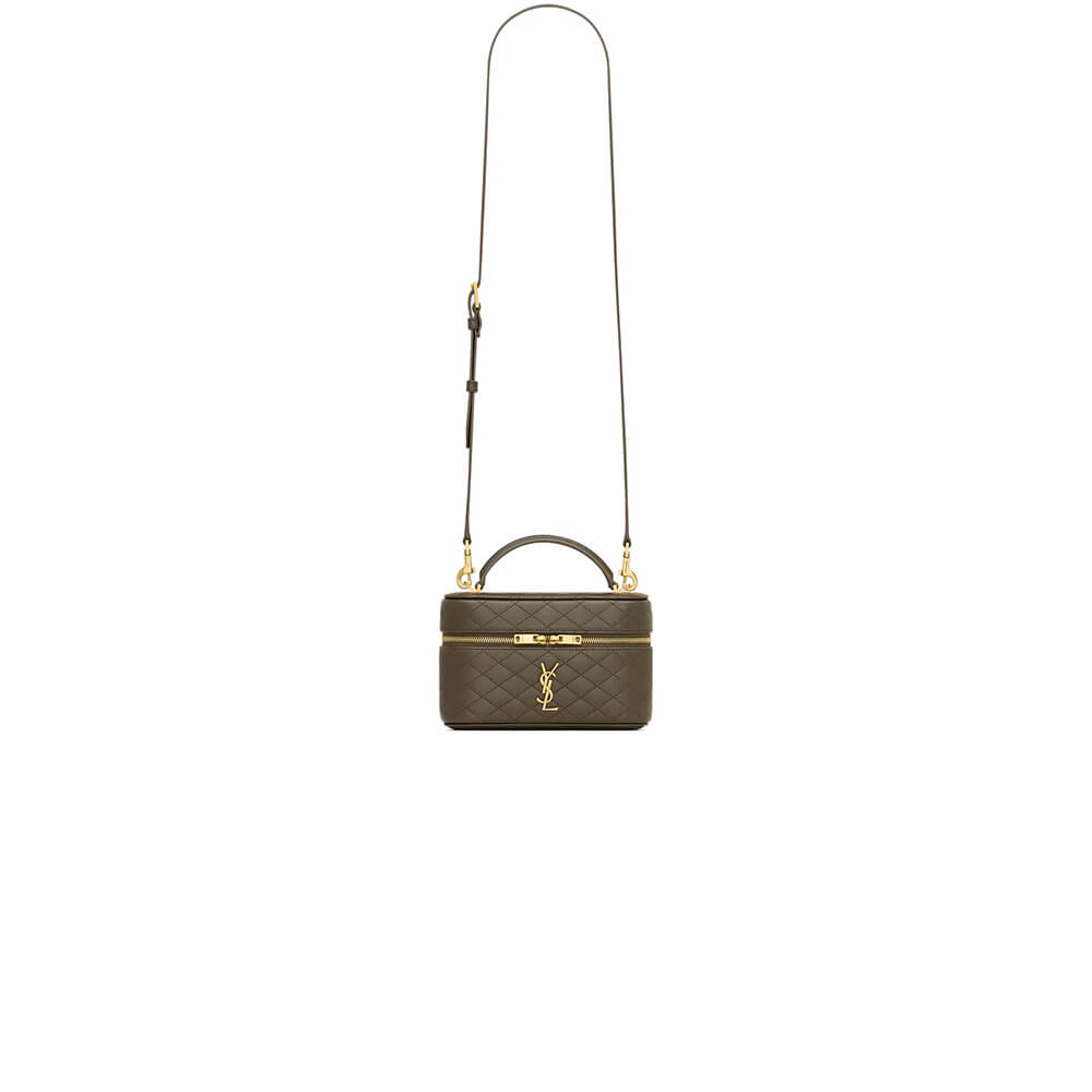 YSL GABY lambskin cosmetic bag