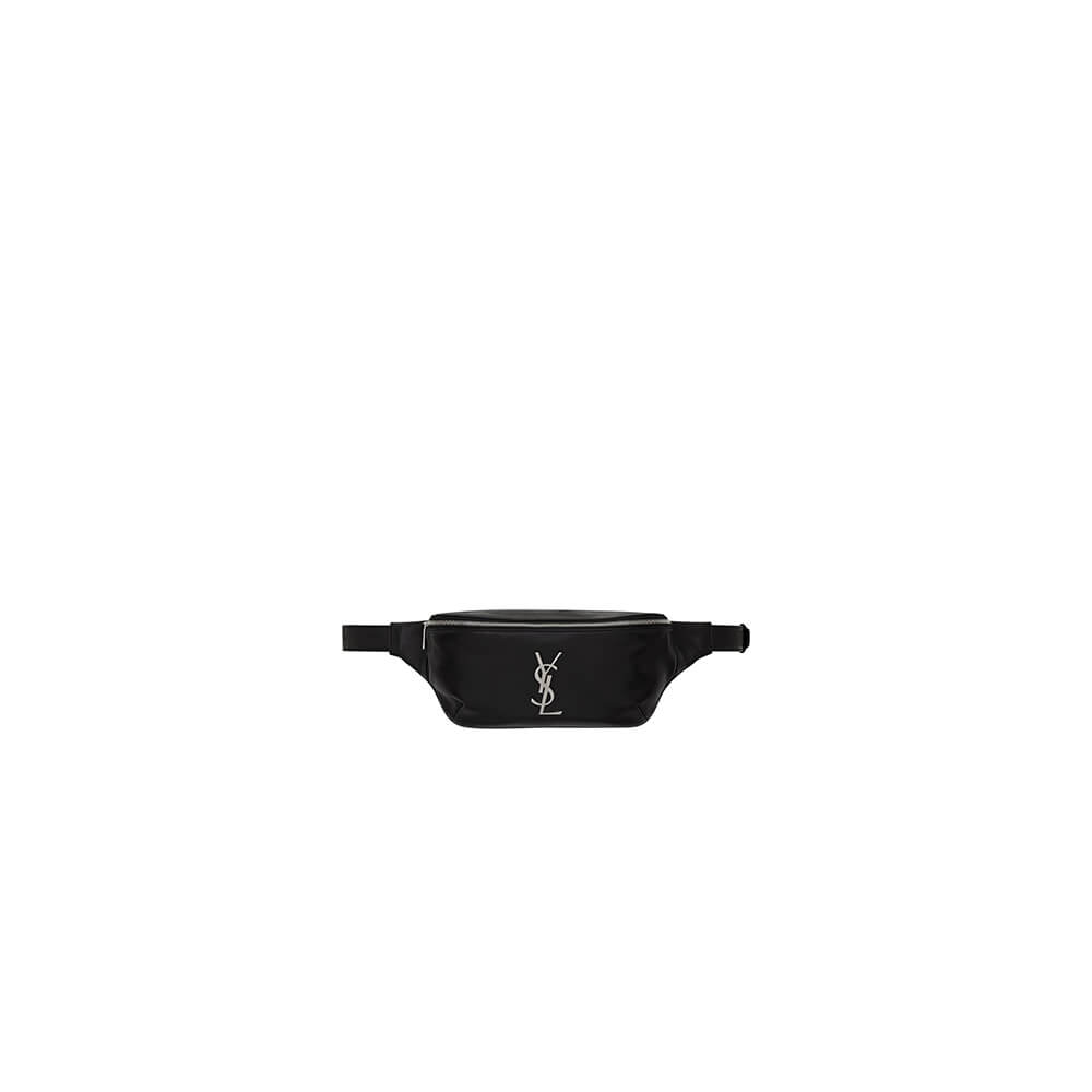 YSL CLASSIC MONOGRAM BELT BAG IN SOFT LAMBSKIN