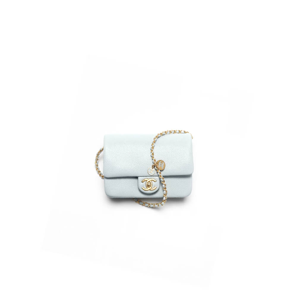 Ch*el mini flap bag(high-end grade)
