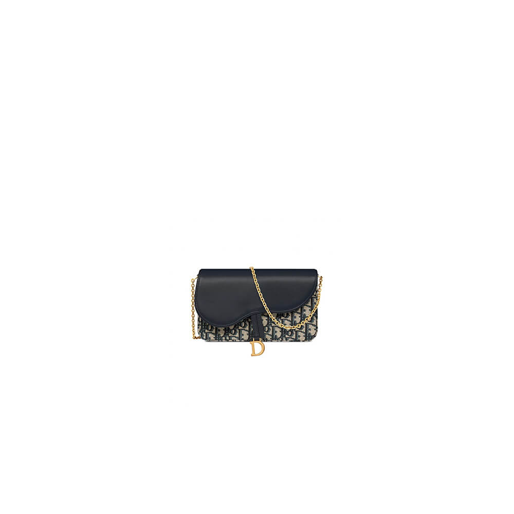 D*or saddle pouch with chain