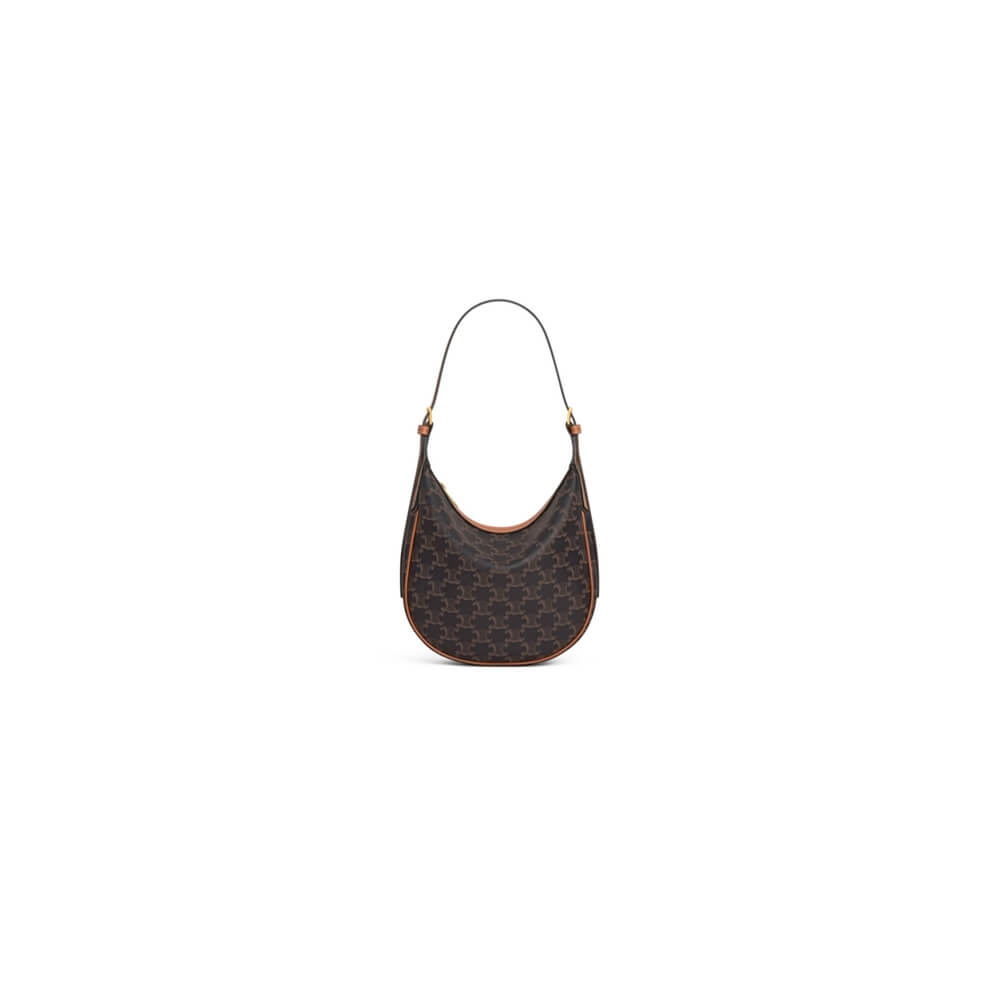 Ce**e heloÏse triomphe logo printed calfskin small bag