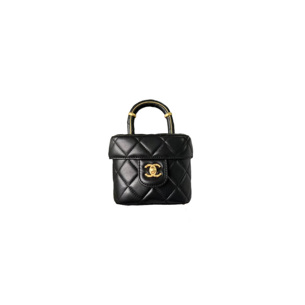 Ch*el 23s handle cosmetic bag(high-end grade)