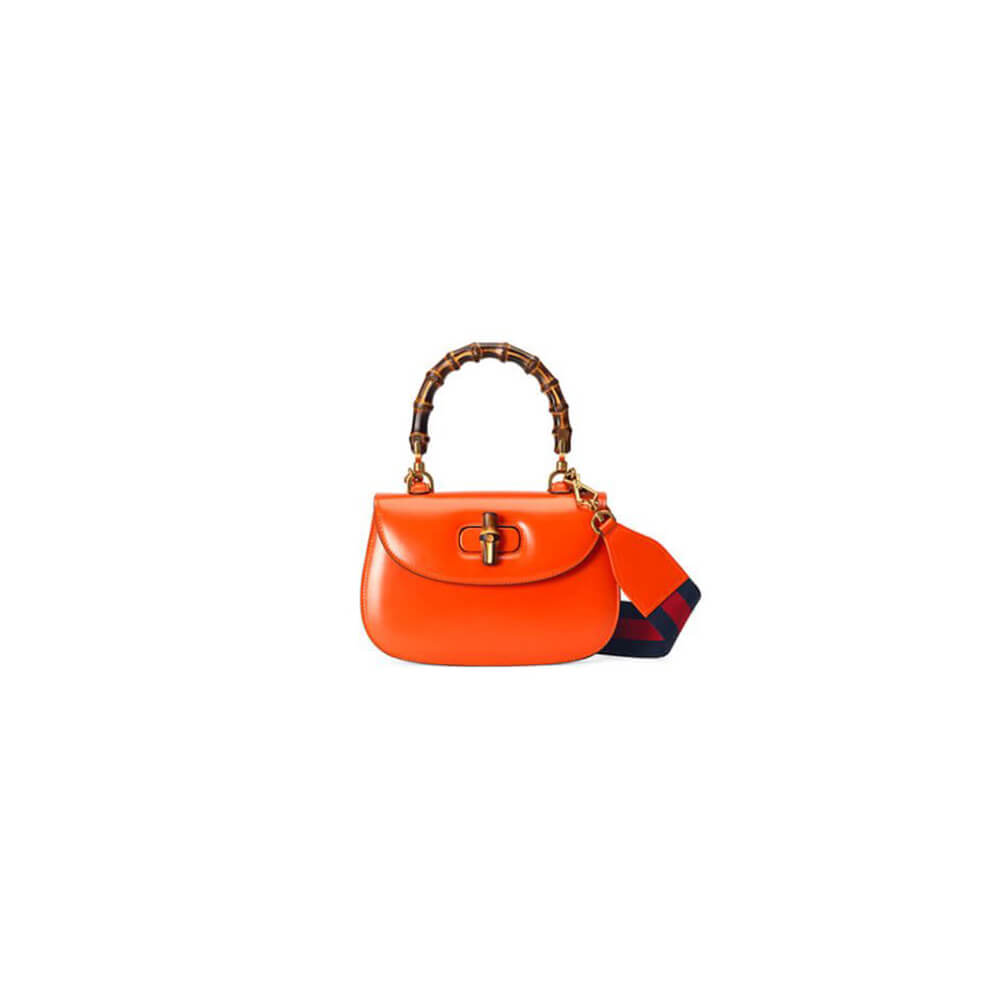 G*u*i bamboo 1947 jumbo gg small top handle bag