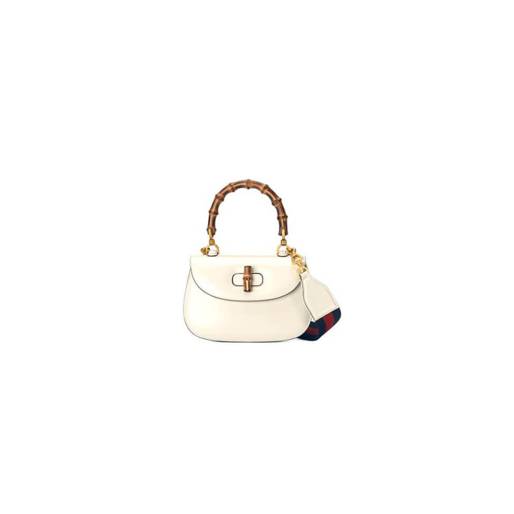 G*u*i bamboo 1947 jumbo gg small top handle bag