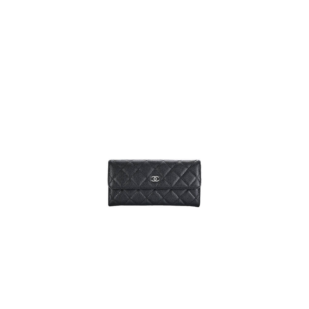 Ch*el classic long wallet