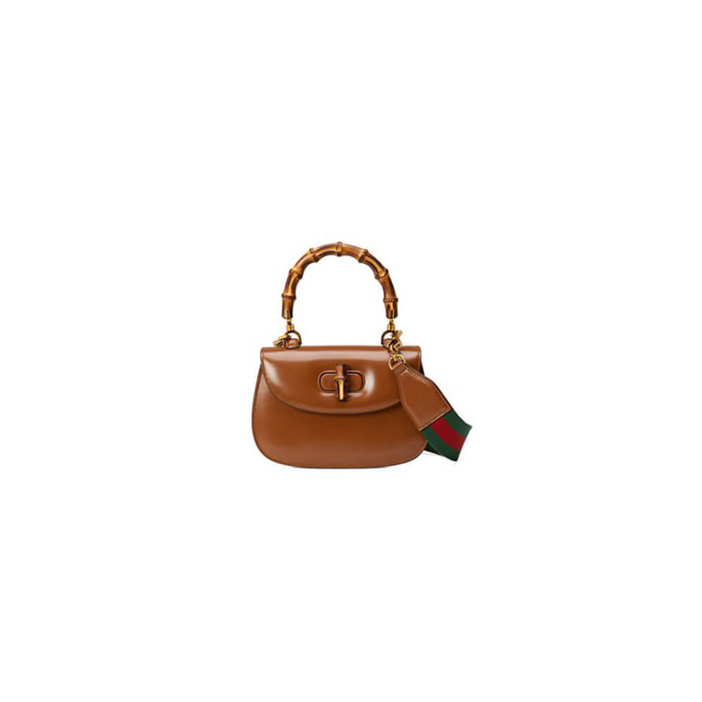 G*u*i bamboo 1947 jumbo gg small top handle bag