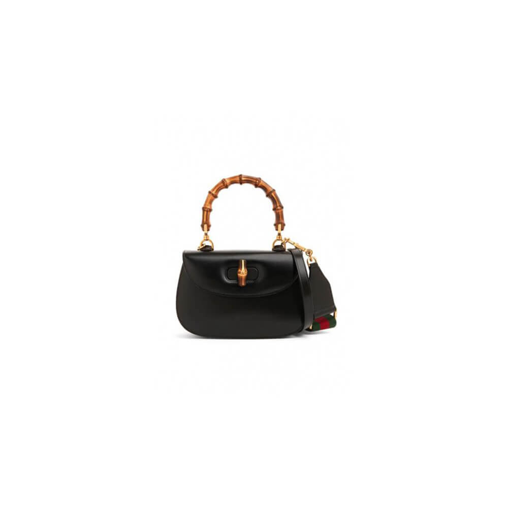 G*u*i bamboo 1947 jumbo gg small top handle bag