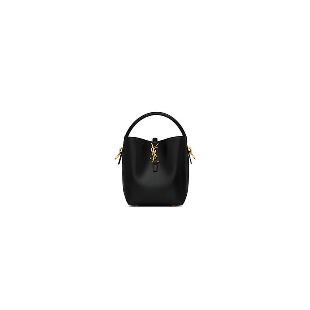 YSL LE 37 small in shiny leather
