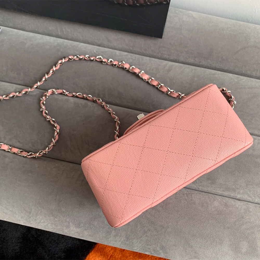 Ch*el mini flap bag(high-end grade)