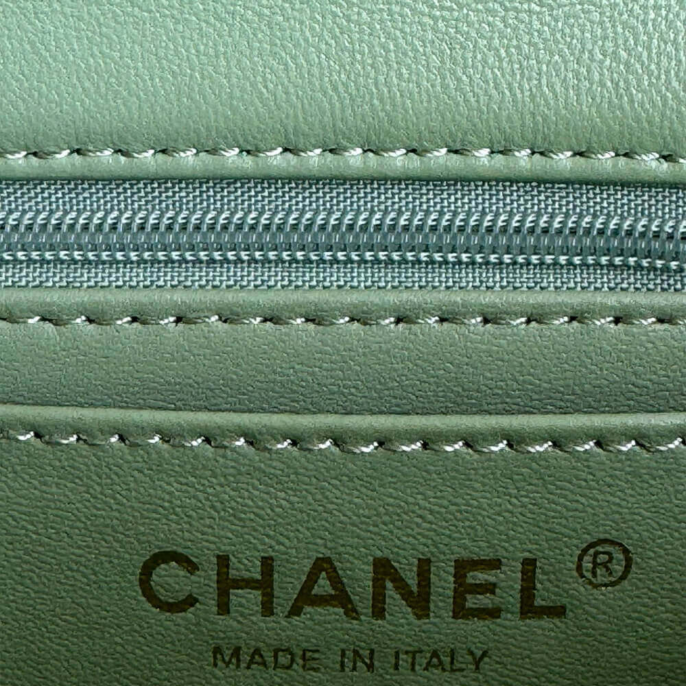 Ch*el mini classic handbag with top handle