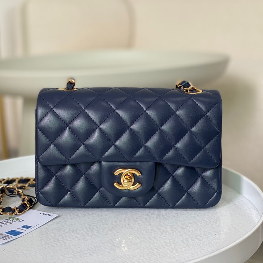 Ch*el mini flap bag(high-end grade)